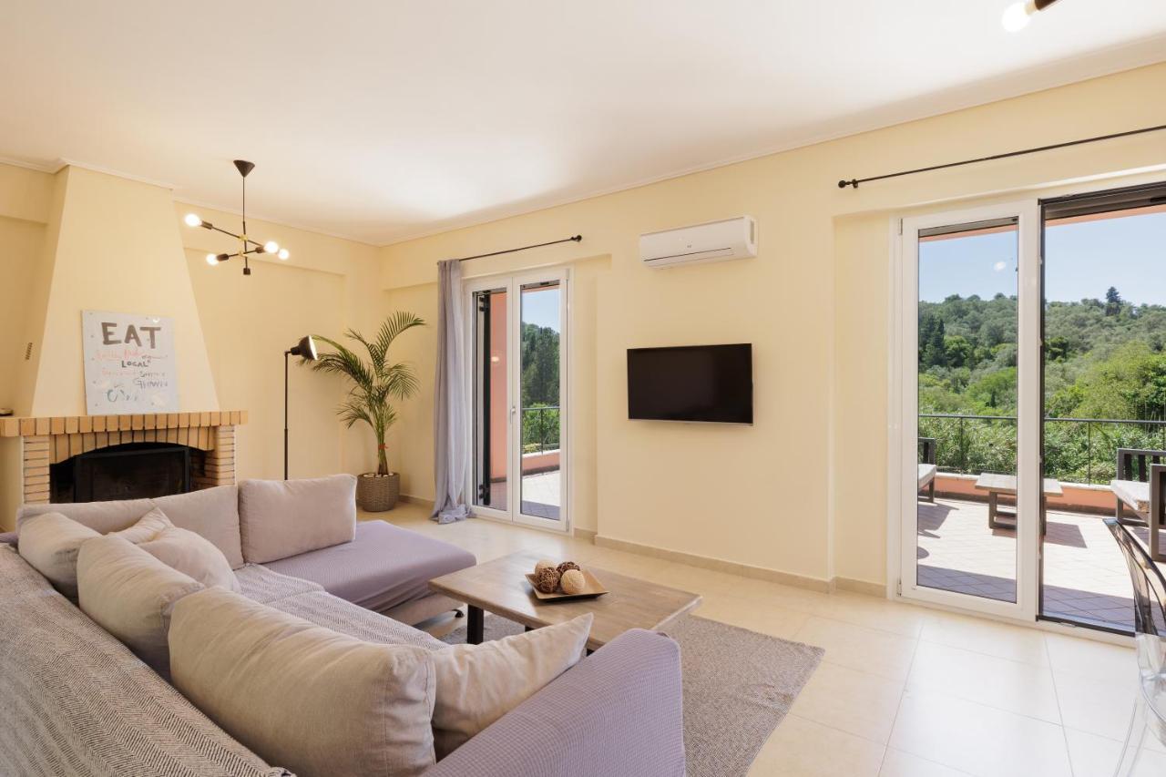 Luxury Villa Perla Ágios Ioánnis المظهر الخارجي الصورة