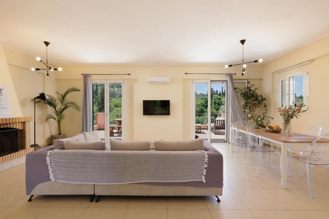 Luxury Villa Perla Ágios Ioánnis المظهر الخارجي الصورة